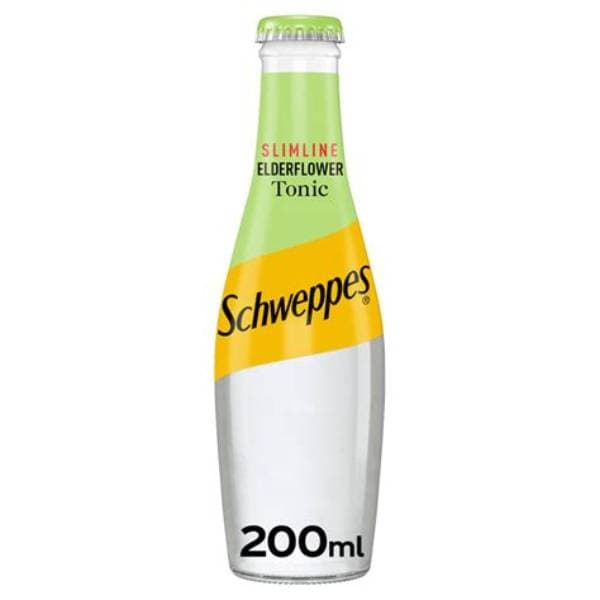 Schweppes Slimline Tonic Eldeflower 200Ml