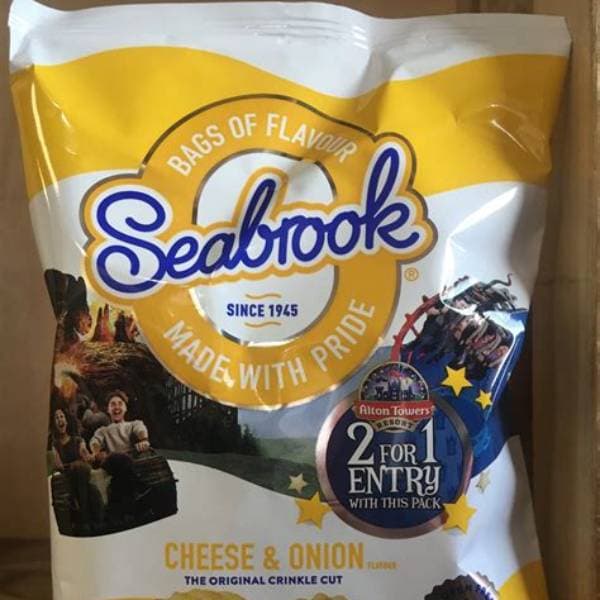 Seabrook Cheese & Onion 31.8G