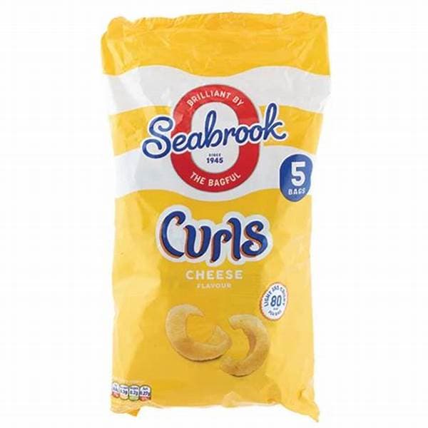 Seabrook Cheese Curls 15G