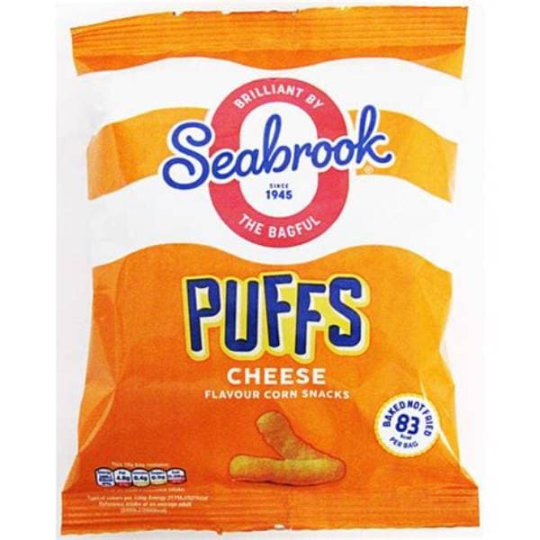 Seabrook Cheese Puffs 16G