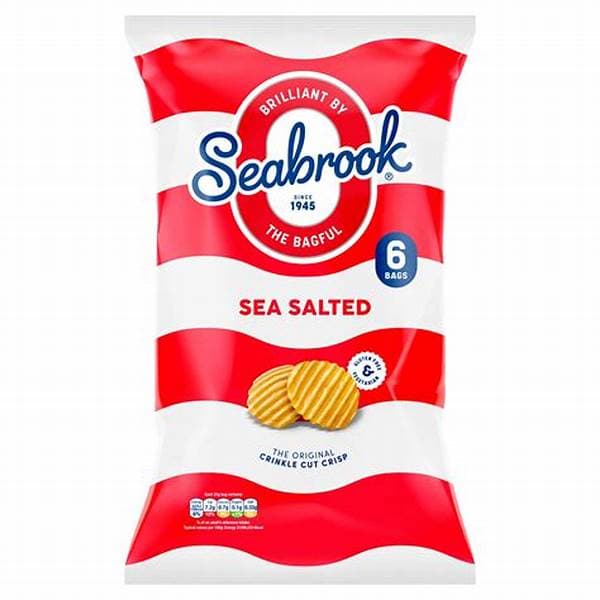 Seabrook Sea Salted Crisps PM 1.25 84G