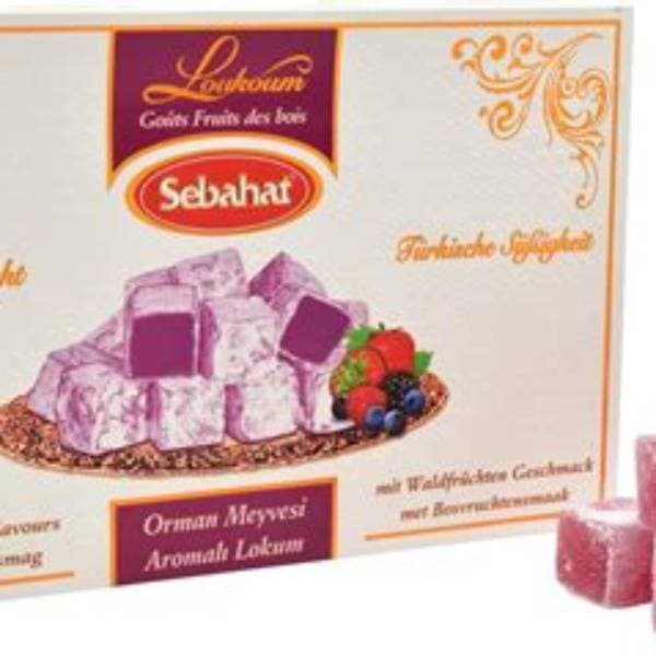 Sebahat Forest Fruits Turkish Delight Gift Box 540G