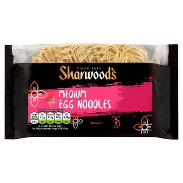 Sharwoods Medium Egg Noodles 226g