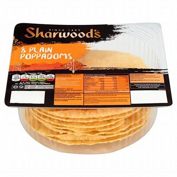 Sharwoods Poppadoms 72g