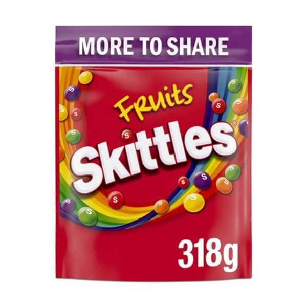 Skittles Fruits Sweet Pouch 318g