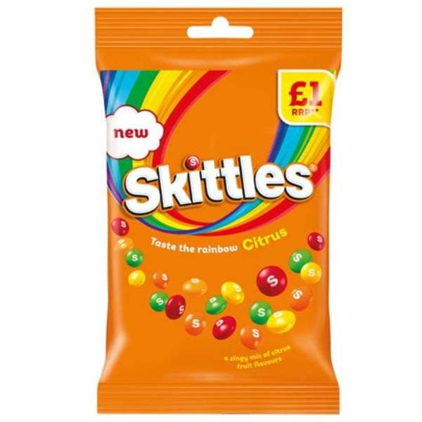 Skittles Treat Bag Citrus PM 1.00 109g