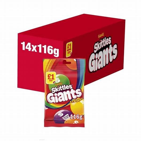 Skittles Treat Bag Fruit Giants PM 1.00 116g
