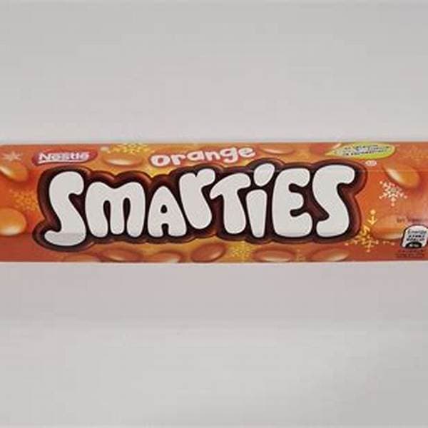 Smarties Orange Giant Hexatube 120G