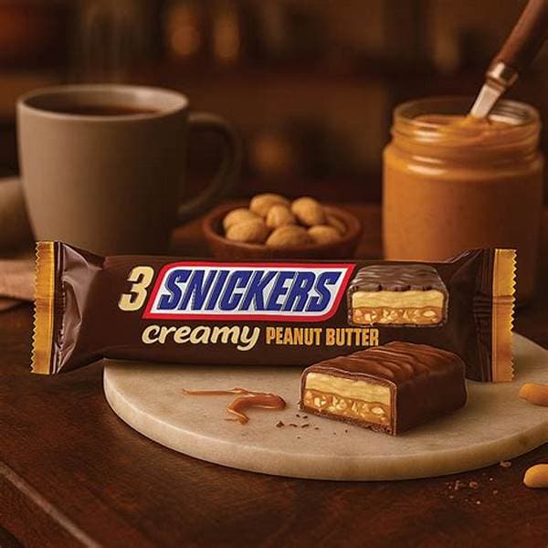 Snickers Creamy Peanut Butter Trio 54.75g