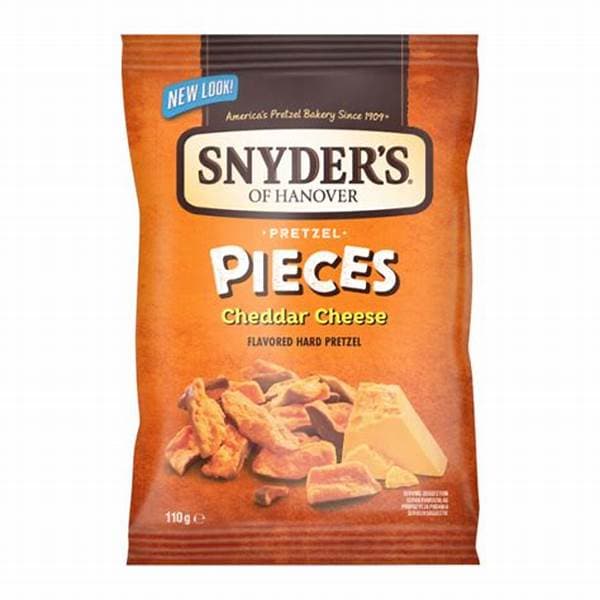 Snyders Pretzel Pieces Cheddar Cheese 110G