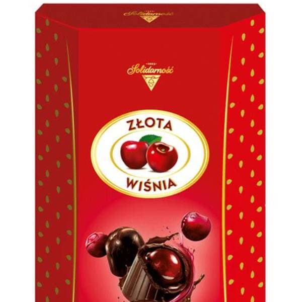 Solidarnosc Golden Cherry Chocolates 190G