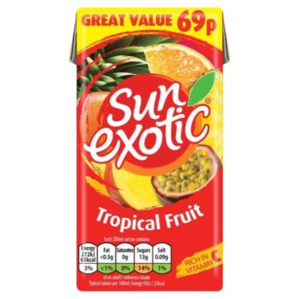 Sun Exotic Tropical Still PM 79P 288Ml