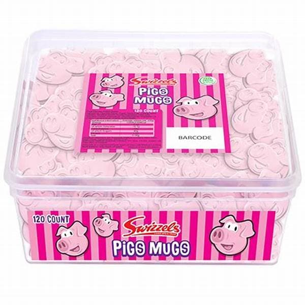 Swizzels Pig Mugs 120 x 7p