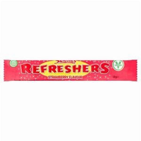 Swizzels Refresher Chew Bar Strawberry 18G 60pk