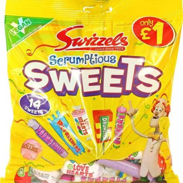 Swizzels Scrumptious Sweets PM 1.25 134g