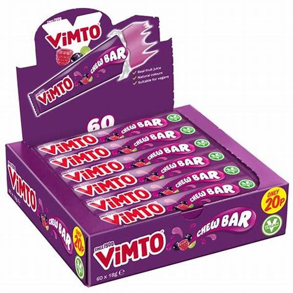 Swizzels Vimto Original Chew Bar 18G 60pk