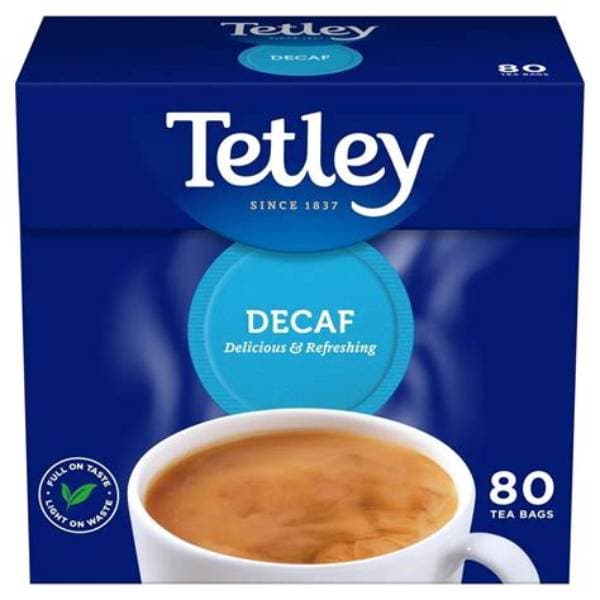 Tetley Decaf Tea Bags PM 3.35 80S