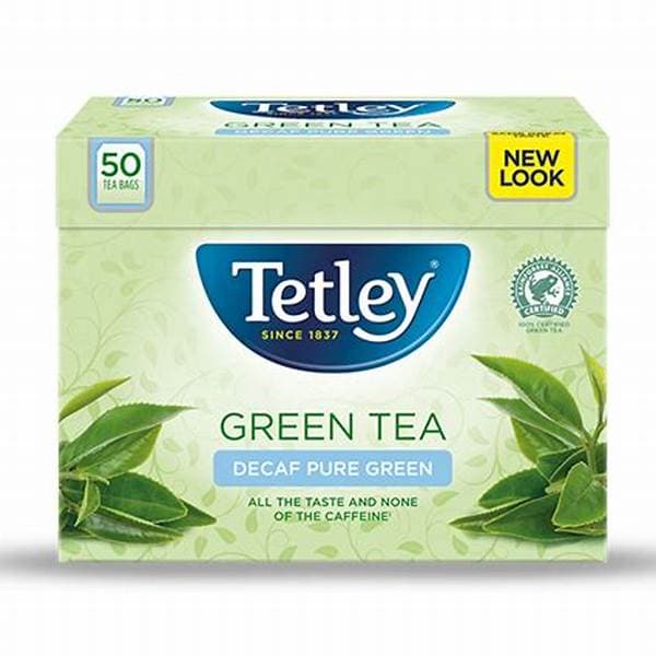 Tetley Green Decaf Tea Bags 50s