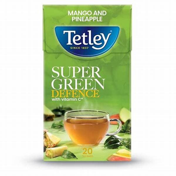 Tetley Super Green Immune Pineapple & Mango 20s