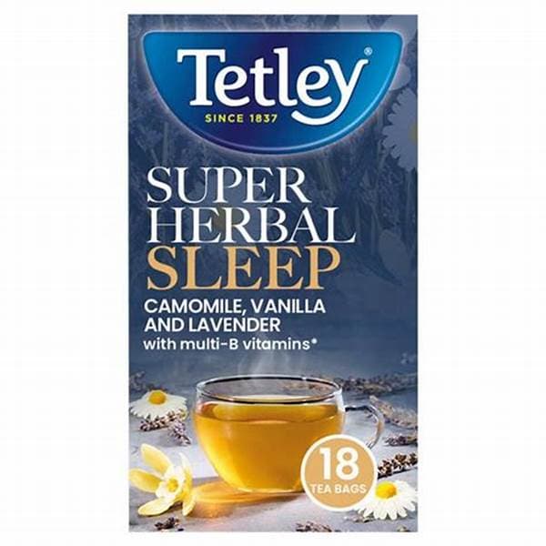 Tetley Super Herbal Sleep Camomile Lavender 18s