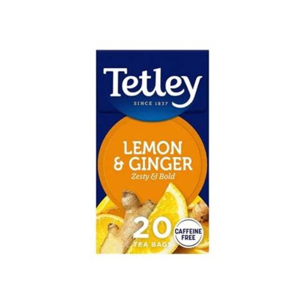 Tetley Zingy Lemonginger 40G