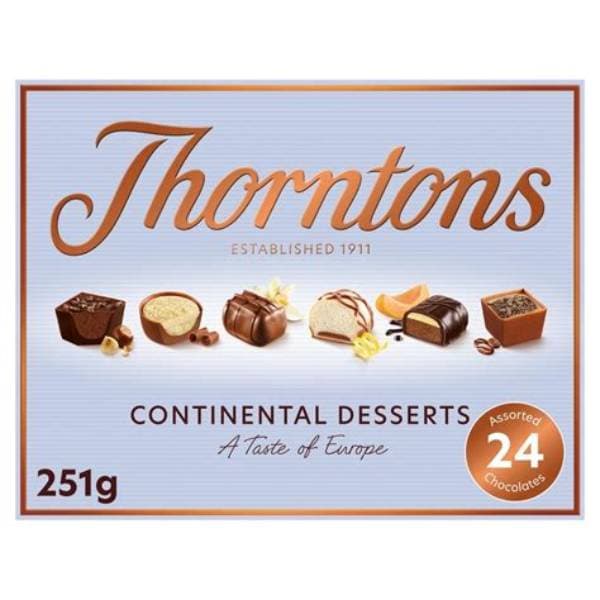 Thorntons Continental Desserts Assortment 251G