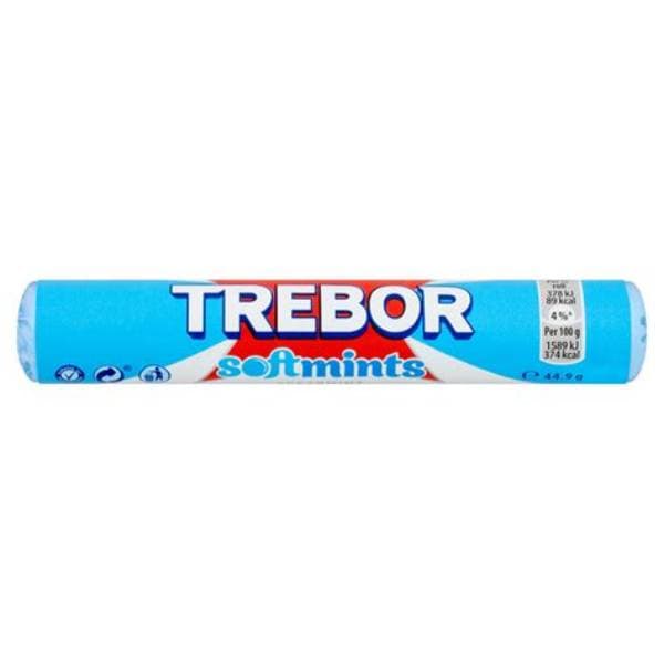 Trebor Softmints Spearmint Roll 44.9g