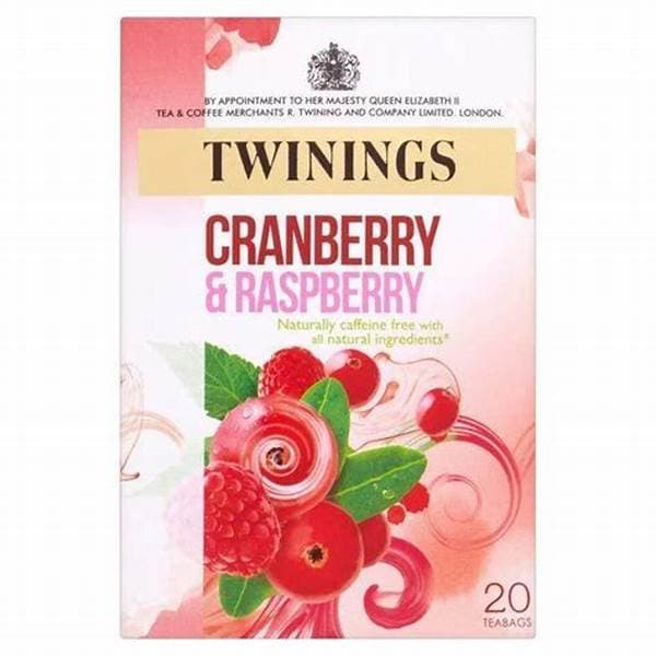 Twinings Cranberry Raspberry Elderflower Tea 20s