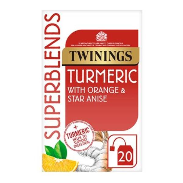 Twinings Superblends Tumeric 40g 20s