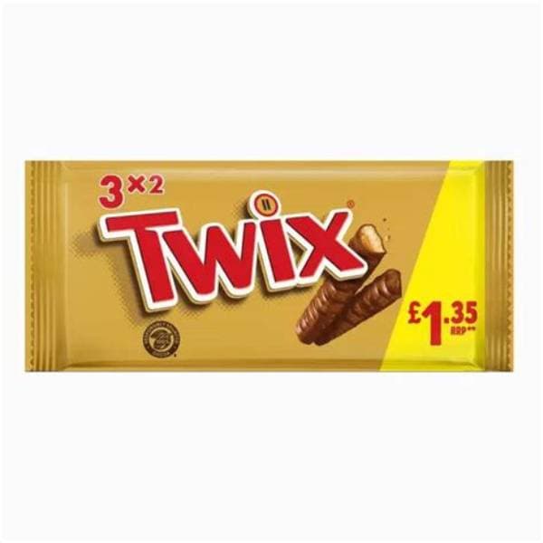 Twix Twin Multipack 3Pk PM 1.75 120G