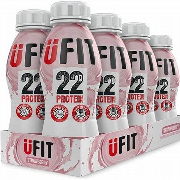 Ufit High Protein Shake Drink Strawberry PM 1.79 310Ml
