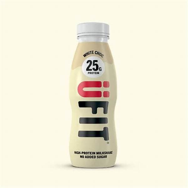 Ufit High Protein Shake Drink White Chocolate 25G 330Ml