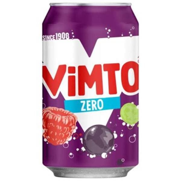 Vimto Can Zero PM 80P 330Ml