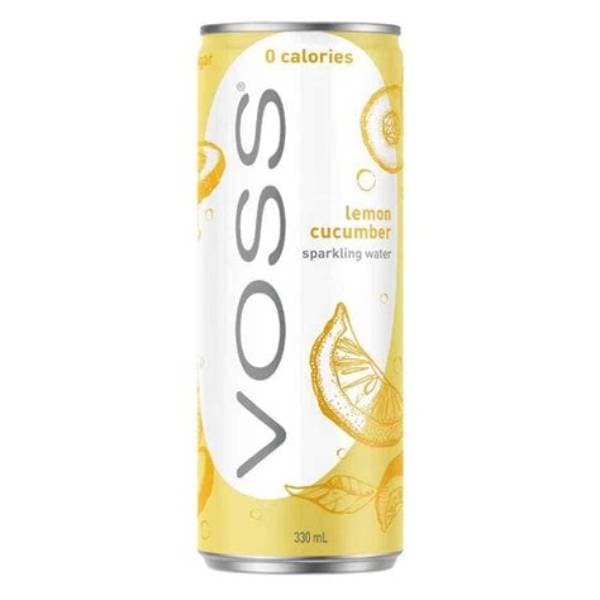 Voss Lemon Cucumber Can 330Ml