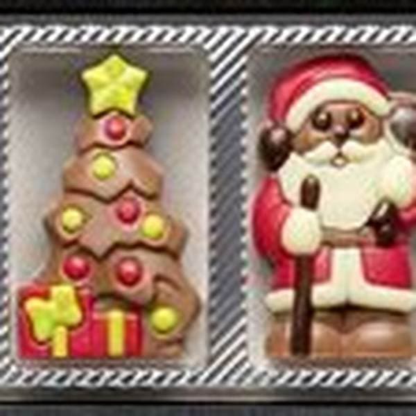 Weibler Milk Chocolate Christmas Figures 7 Pack 70G