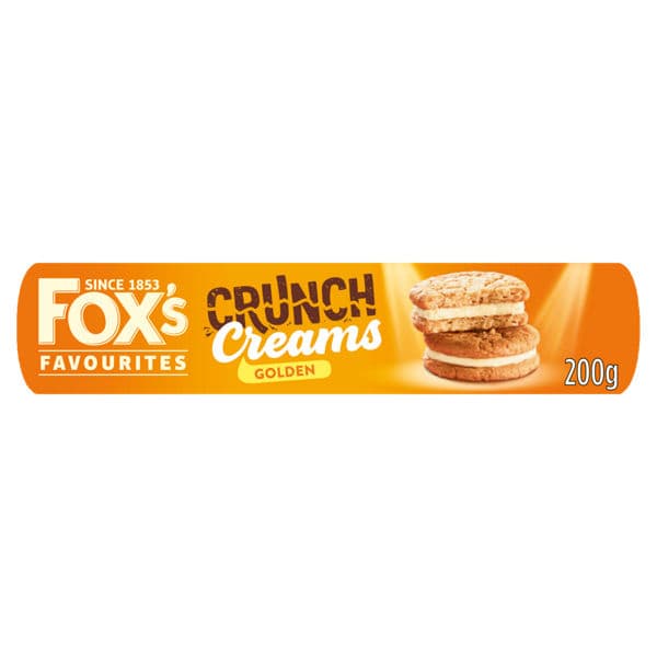 Foxs Crunch Creams Golden PM 1.49 200G