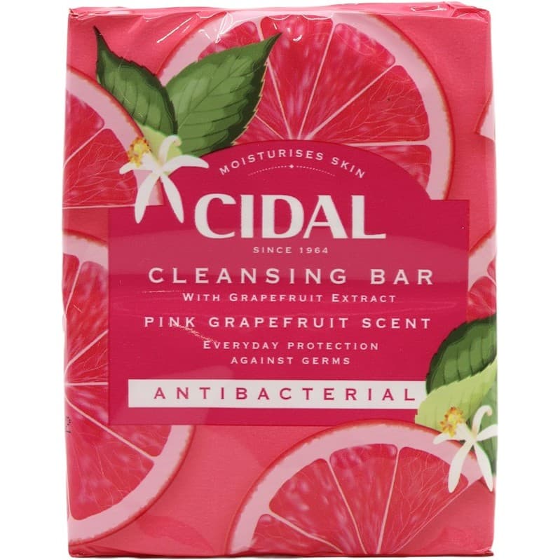 4,064 pieces Cidal Anti-Bacterial Cleansing Bar Pink Grapefruit, 2 pack (2x100g)