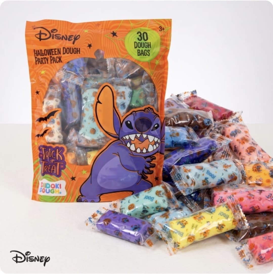120 packs Disney Stitch Halloween Dough Party Pack - 30 Dough Bags (Diidoki Dough)