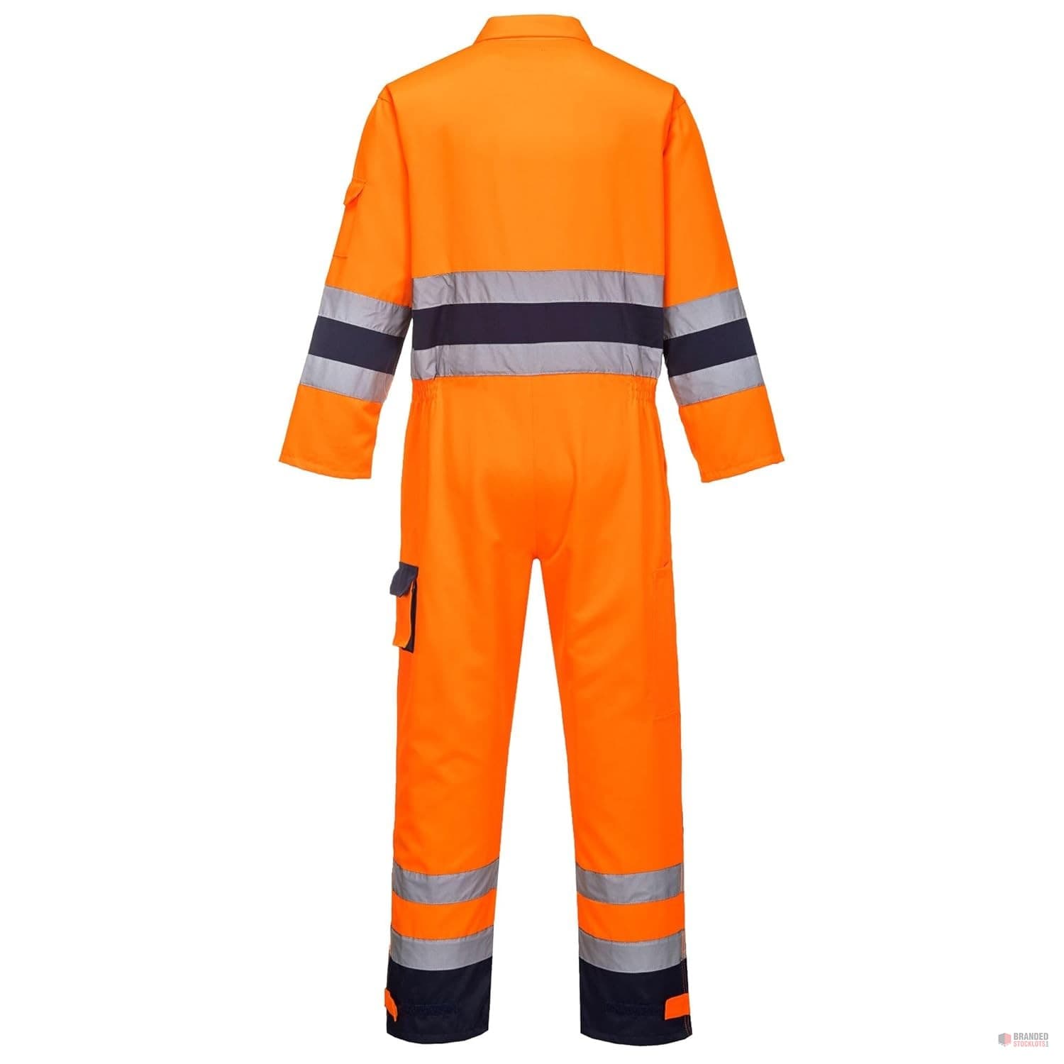Portwest TX55 Nantes Hi-Vis Overall, Orange/Navy, Size XL