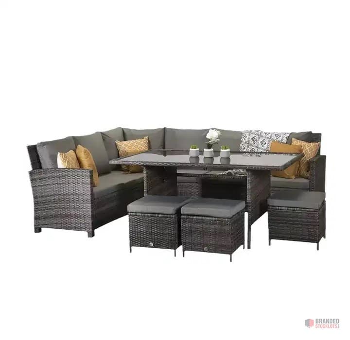 Modern Outdoor Rattan Sofa Set - Durable & Stylish