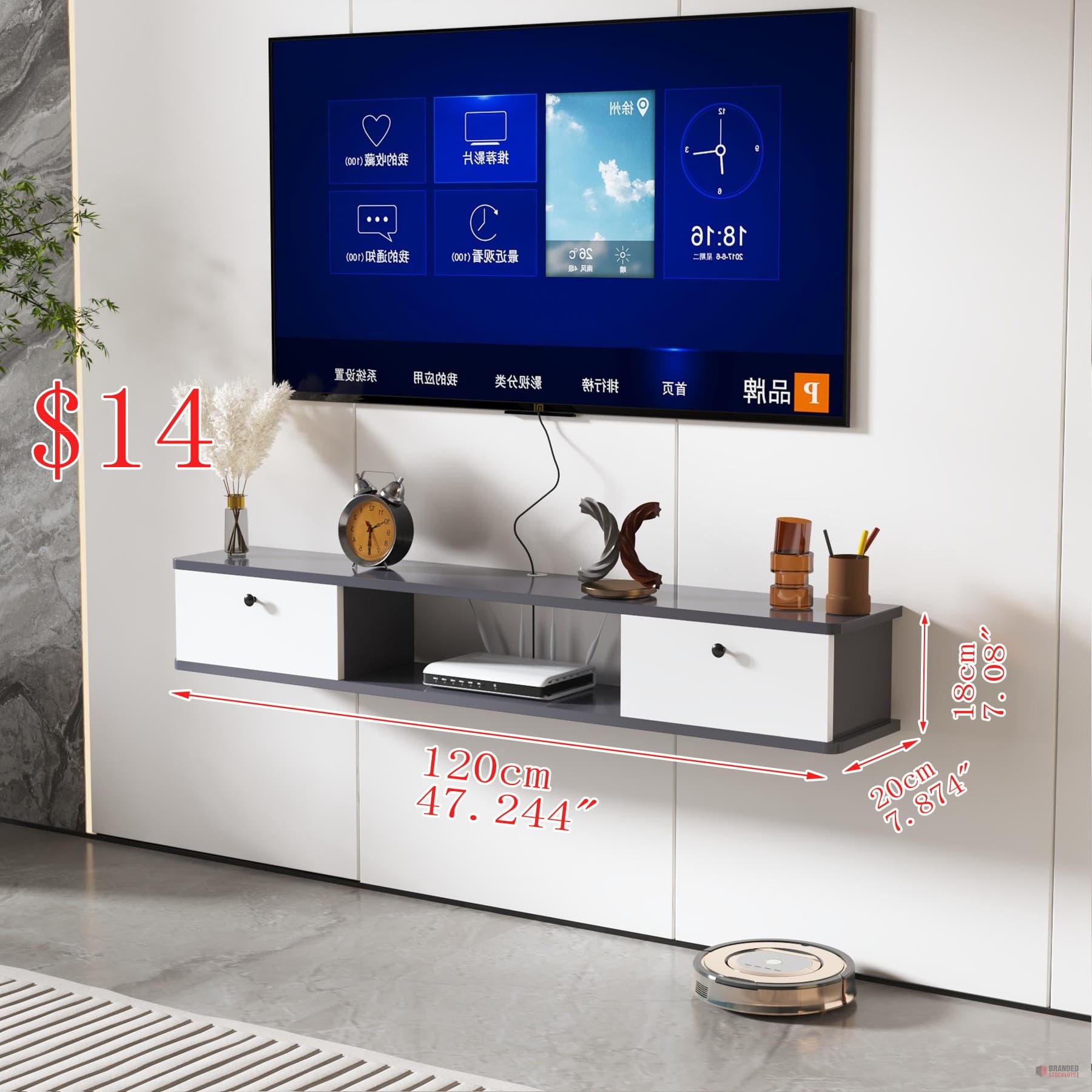 Modern Wall-Mounted TV Cabinet for Bulk Purchase