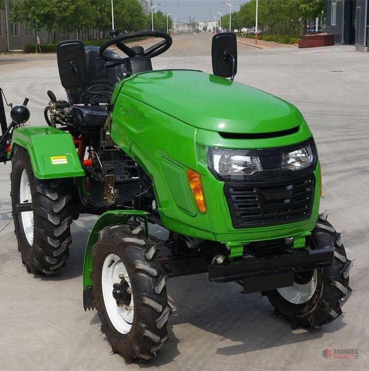 Highly Efficient 12HP Zubr Mini Tractor with Cultivator - Bulk Orders Available