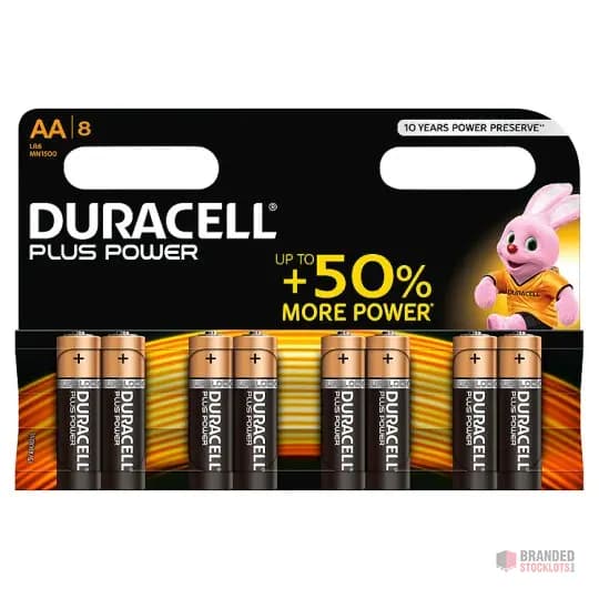 Bulk Sale: Duracell Power Plus AA/AAA Pack of 8