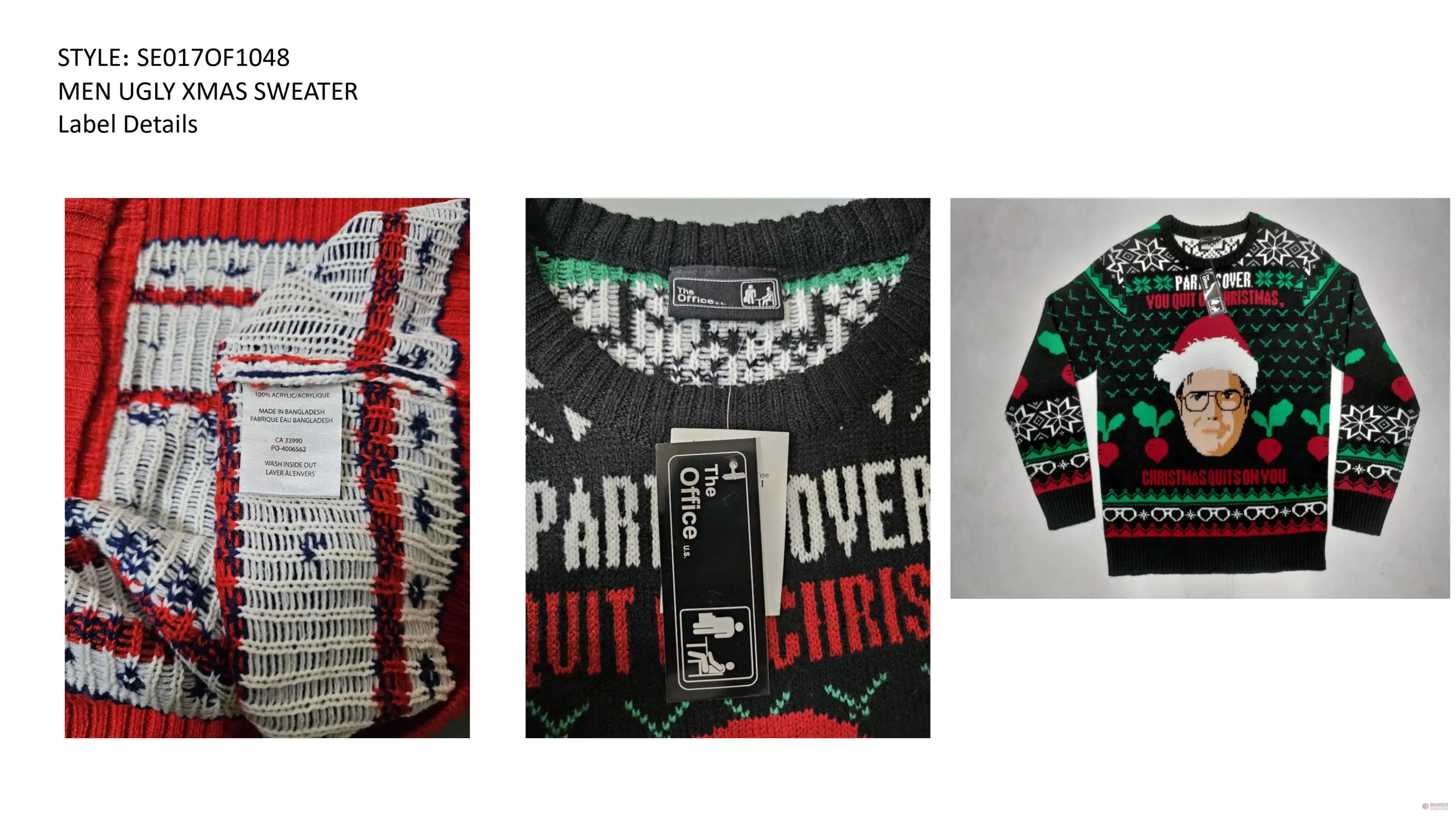 Men's Ugly Xmas Sweater