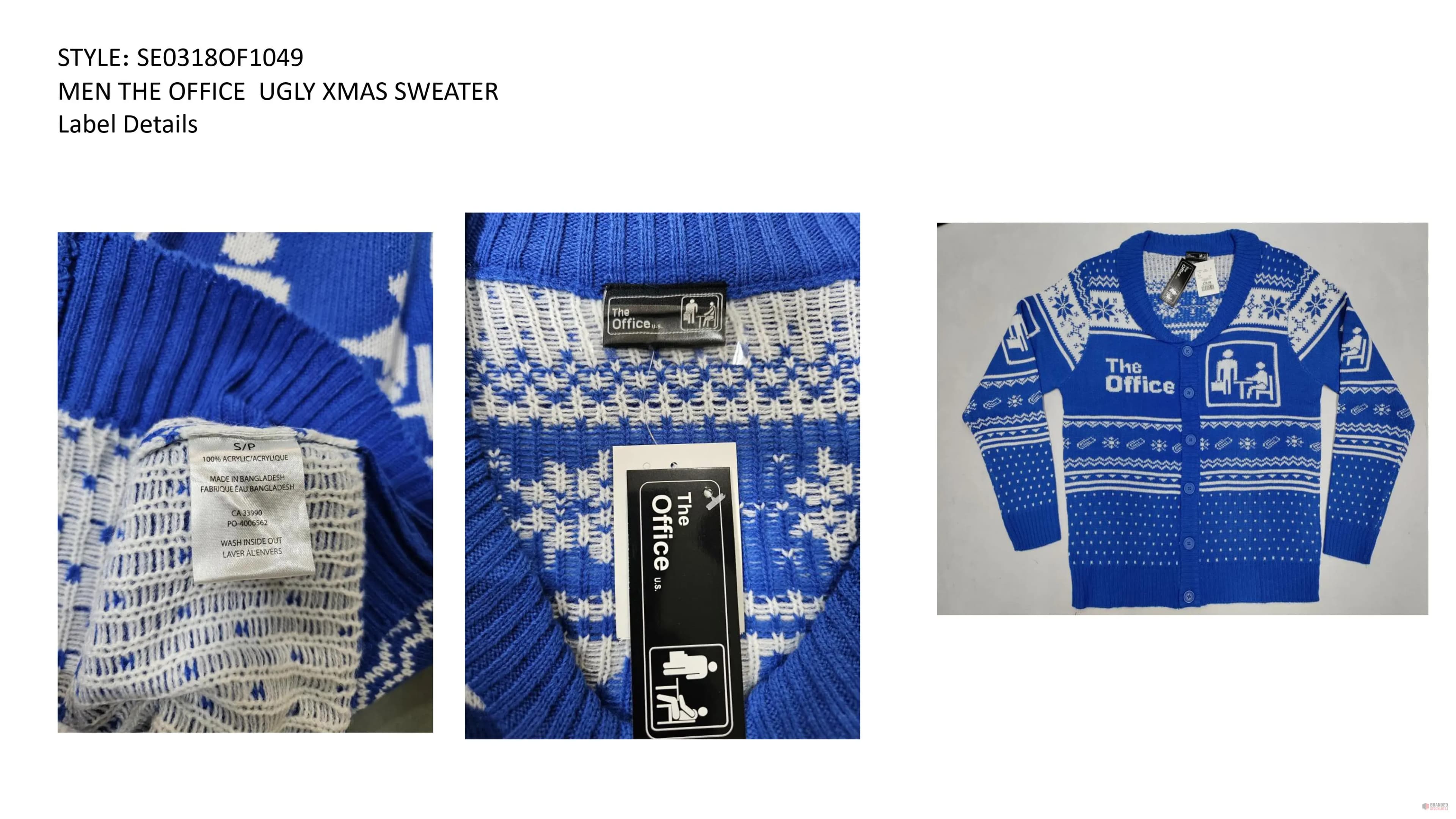 Men's The Office Ugly Xmas Sweater