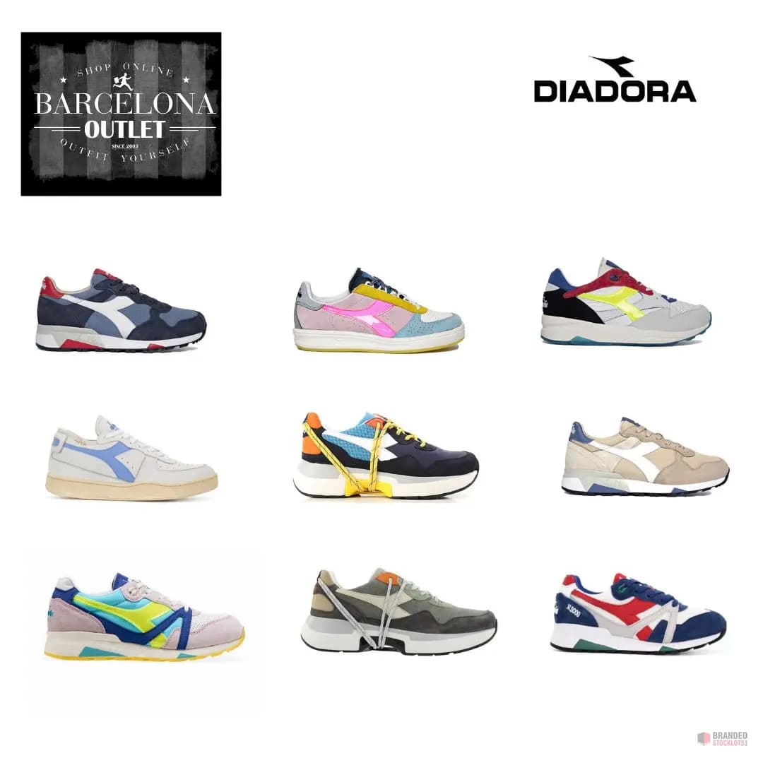Exclusive Lot of 200 Pairs from Diadora Heritage, Italian Brand