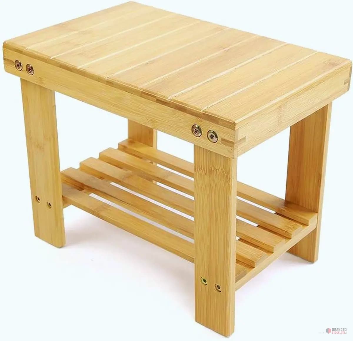 Bamboo Shower Stool, Side Table, Bamboo Bathroom Stool