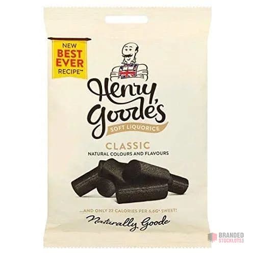Henry Goode Soft Eating Liquorice 140 g