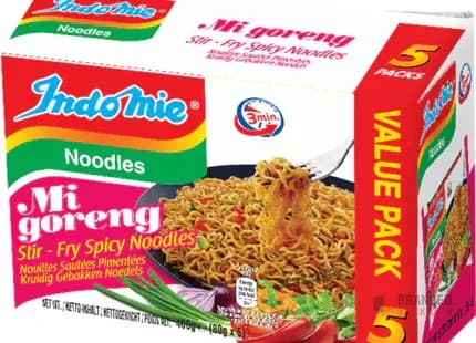 Indomie Instant Noodles – Mixed Flavours (5-Pack Bags)