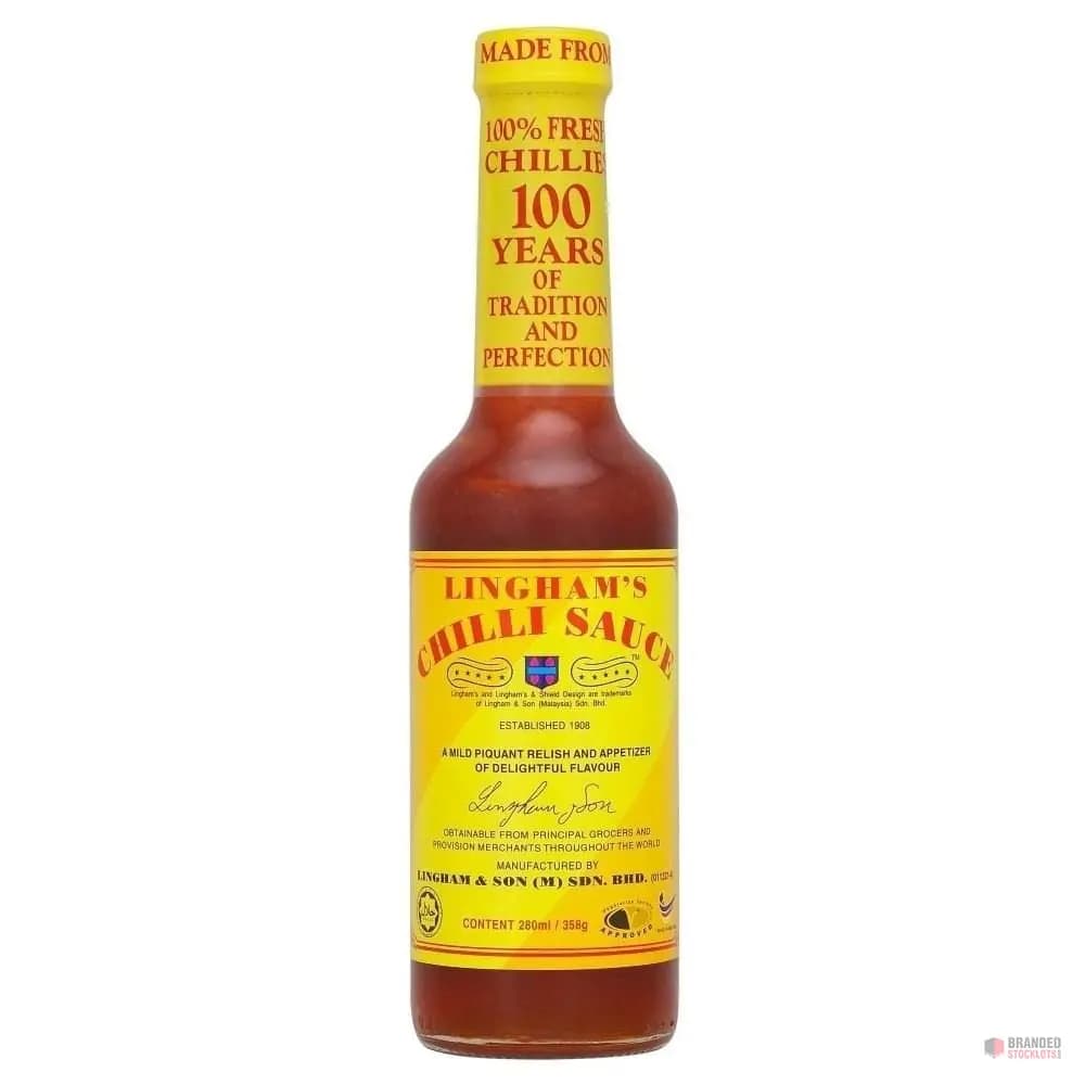Linghams Chili Sauces – Original & Garlic 280ml